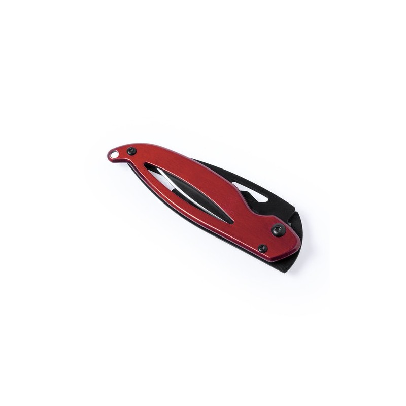 Couteau de Poche Personnalisé - Thiam Matières : acier inoxydable Couleurs : noir marquage laser ultra précis