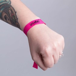 Bracelet Unique Publicitaire - Plasker Matières : polyester Couleurs : vert personnalisation rapide en France