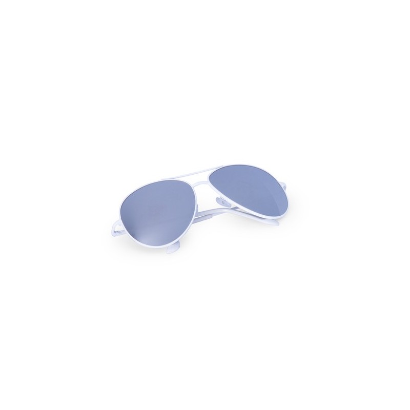 Lunettes de Soleil Personnalisées Élégantes et Sécurisées pas cher - Kindux Matières : métal Couleurs : rouge objet promotionnel