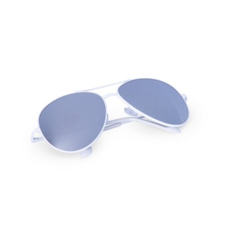 Lunettes de Soleil Personnalisées Élégantes et Sécurisées pas cher - Kindux Matières : métal Couleurs : rouge objet promotionnel