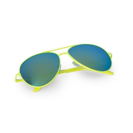 Lunettes de Soleil Personnalisées Élégantes et Sécurisées pas cher - Kindux Matières : métal Couleurs : rouge goodies personnali