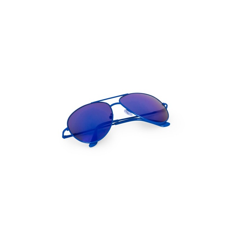 Lunettes de Soleil Personnalisées Élégantes et Sécurisées pas cher - Kindux Matières : métal Couleurs : rouge goodies publicitai