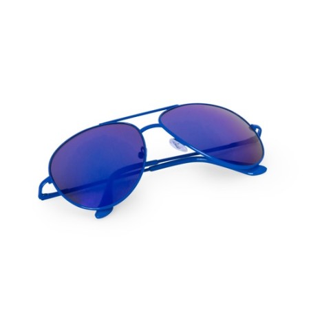 Lunettes de Soleil Personnalisées Élégantes et Sécurisées pas cher - Kindux Matières : métal Couleurs : rouge goodies publicitai