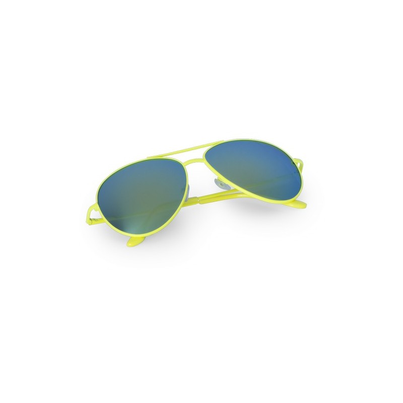 Lunettes de Soleil Personnalisées Élégantes et Sécurisées pas cher - Kindux Matières : métal Couleurs : rouge objet promotionnel