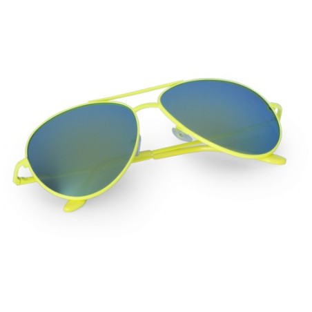 Lunettes de Soleil Personnalisées Élégantes et Sécurisées pas cher - Kindux Matières : métal Couleurs : rouge objet promotionnel