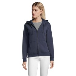 Veste Femme Confortable et Stylée Personnalisée 280gr | Spike Taille textile : S Couleurs : french navy personnalisable avec vot