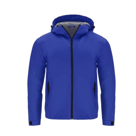 Parka Personnalisée Économique Sarbon Matières : polyester Taille textile : L Couleurs : bleu goodies personnalisé en stock