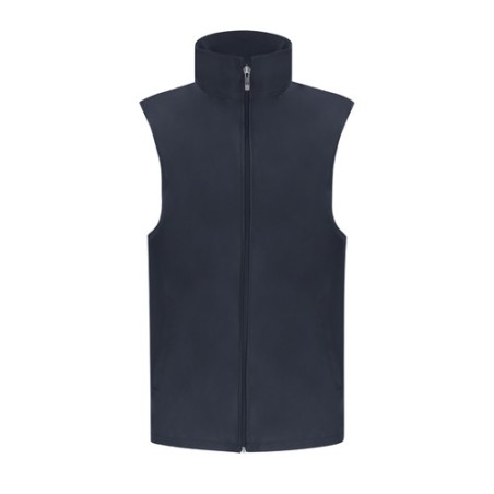 Gilet Personnalisé pas cher Higuk Matières : polyester Taille textile : XL Couleurs : bleu marine cadeau entreprise pas cher