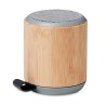 Haut-parleur sans fil  en bambou personnalisé RUGLI Matières : bambou Couleurs : bois