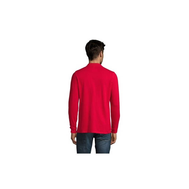 Polo Homme Personnalisable 100% Coton Éco-responsable | SOL'S Perfect 180 Taille textile : XL Couleurs : rouge accessoire événem