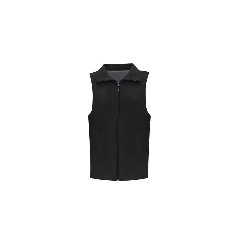 Gilet Personnalisé pas cher Higuk Matières : polyester Taille textile : M Couleurs : noir personnalisation rapide en France