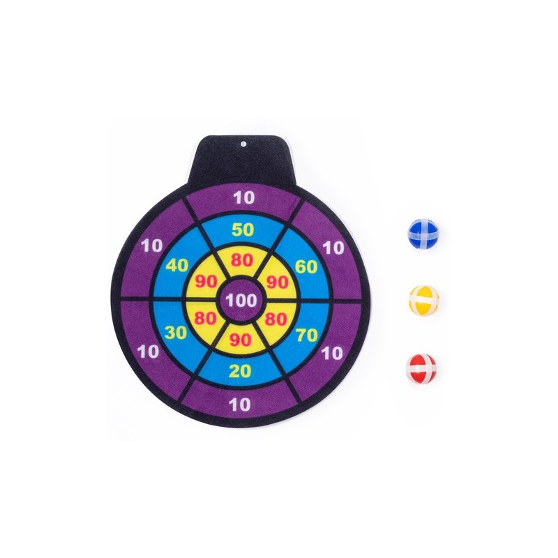 Cible de jeu de fléchettes personnalisée en tissu pas cher Kerchak Matières : polyester personnalisable avec votre logo