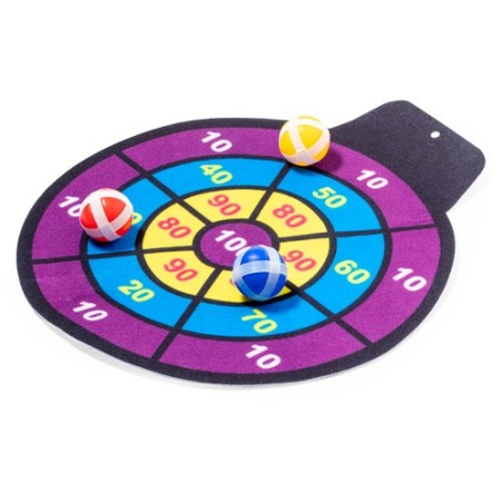 Cible de jeu de fléchettes personnalisée en tissu pas cher Kerchak Matières : polyester goodies publicitaire événementiel