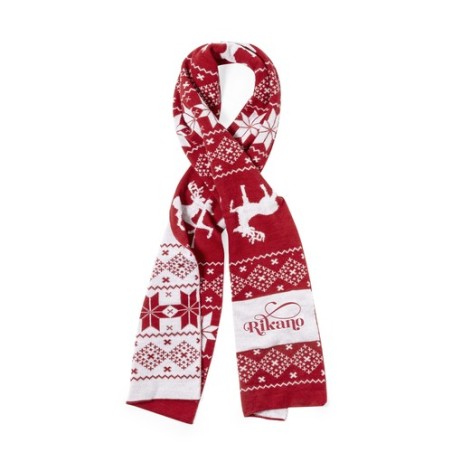 Écharpe Personnalisée Éco-responsable - Accessoire de mode Luka Matières : acrylique Couleurs : rouge