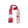 Écharpe Personnalisée Éco-responsable - Accessoire de mode Luka Matières : acrylique Couleurs : rouge cadeau entreprise pas cher