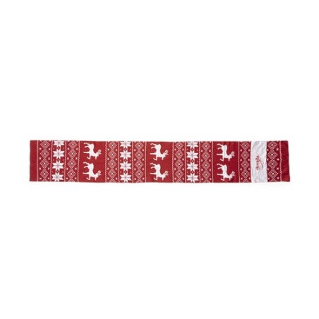 Écharpe Personnalisée Éco-responsable - Accessoire de mode Luka Matières : acrylique Couleurs : rouge marquage laser ultra préci