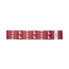 Écharpe Personnalisée Éco-responsable - Accessoire de mode Luka Matières : acrylique Couleurs : rouge marquage laser ultra préci