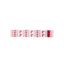 Écharpe Personnalisée Éco-responsable - Accessoire de mode Luka Matières : acrylique Couleurs : rouge livraison express 24h 48h