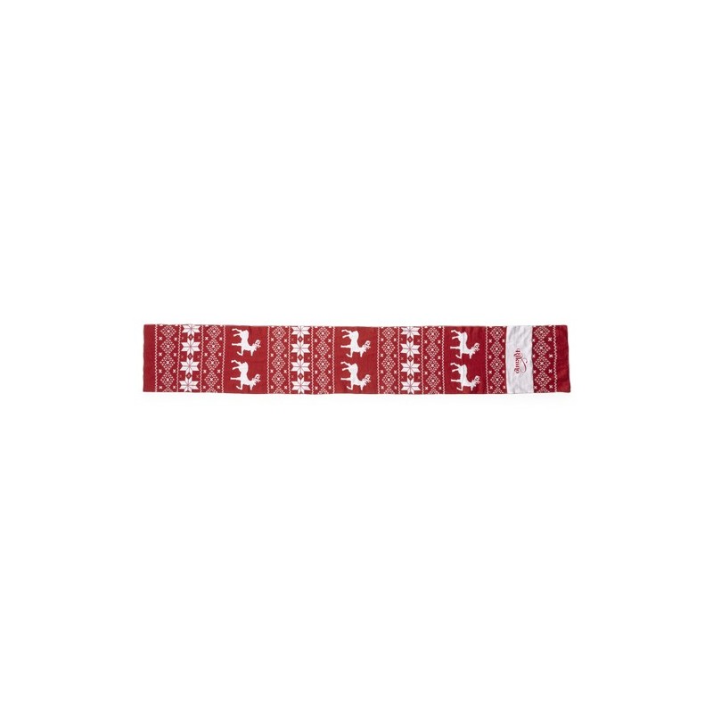 Écharpe Personnalisée Éco-responsable - Accessoire de mode Luka Matières : acrylique Couleurs : rouge personnalisation rapide en