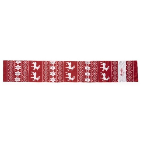 Écharpe Personnalisée Éco-responsable - Accessoire de mode Luka Matières : acrylique Couleurs : rouge personnalisation rapide en