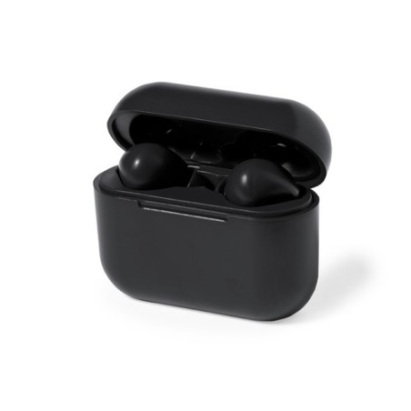 Écouteurs Bluetooth 5.3 Confort Personnalisé Éco-responsables pas cher Prucky Couleurs : blanc goodies personnalisé en stock