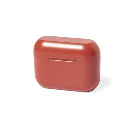 Écouteurs Bluetooth 5.3 Confort Personnalisé Éco-responsables pas cher Prucky Couleurs : blanc impression haute définition