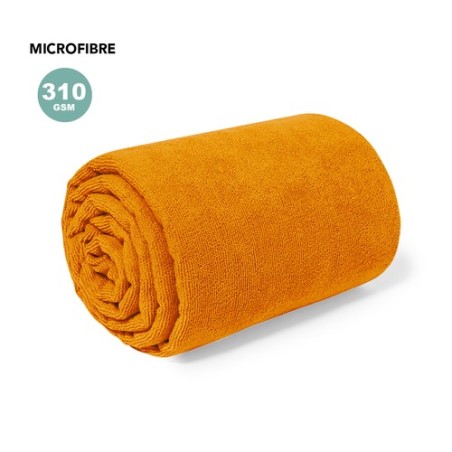 Serviette Ultra Absorbante XXL Personnalisée pas cher Bayalax Matières : microfibre Couleurs : noir cadeau affaires élégant