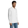 Polo Homme Personnalisable 100% Coton Éco-responsable | SOL'S Perfect 180 Taille textile : 3XL Couleurs : blanc personnalisation