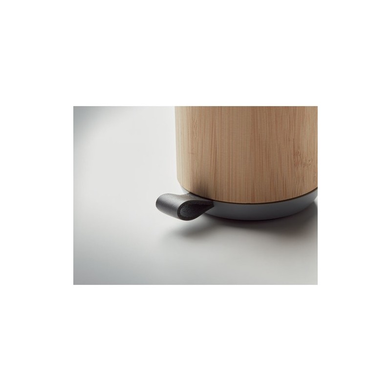 Haut-parleur sans fil  en bambou personnalisé RUGLI Matières : bambou Couleurs : bois livraison express 24h 48h