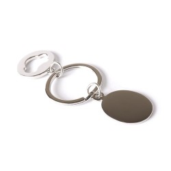 Porte-Clés Monnaie Pratique Personnalisé Coltax - Accessoire Économique Matières : silicone Couleurs : rouge cadeau entreprise p