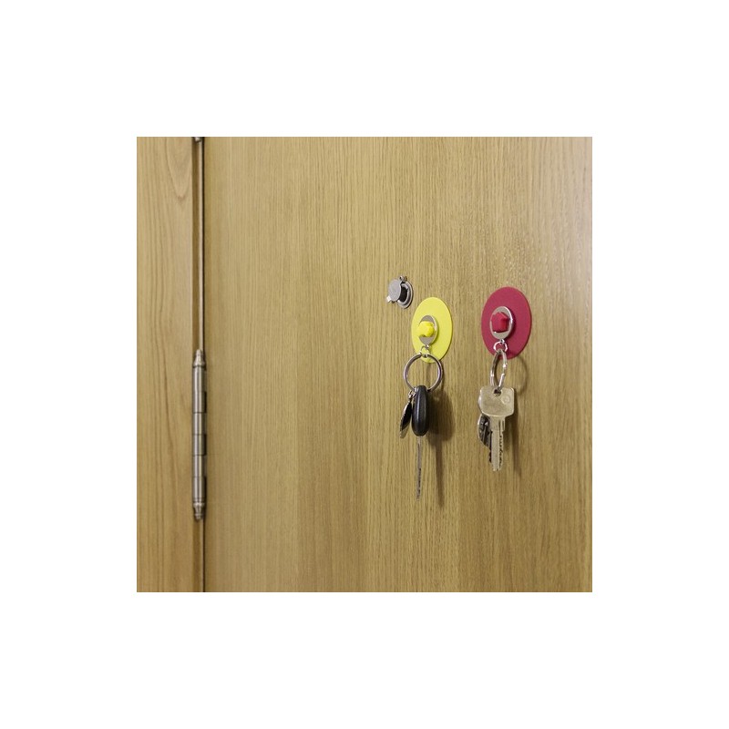 Porte-Clés Monnaie Pratique Personnalisé Coltax - Accessoire Économique Matières : silicone Couleurs : rouge accessoire événemen