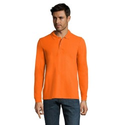 Polo Homme Personnalisable 100% Coton Éco-responsable | SOL'S Perfect 180 Taille textile : S Couleurs : orange cadeau entreprise