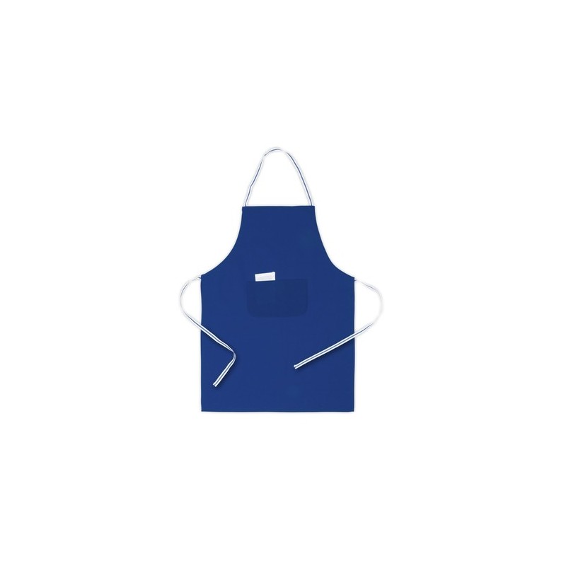 Tablier de Travail Personnalisable Bacatus Matières : coton Couleurs : bleu goodies publicitaire événementiel