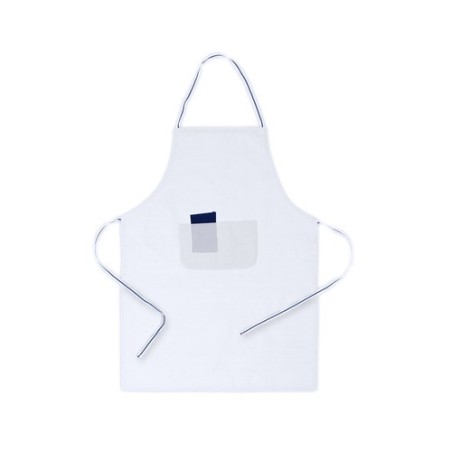 Tablier de Travail Personnalisable Bacatus Matières : coton Couleurs : bleu accessoire événementiel unique
