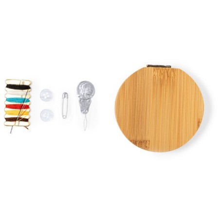 Set de Couture Pratique Personnalisé Atriax pas cher Matières : bambou personnalisable avec votre logo