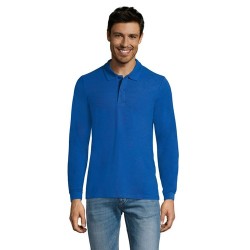 Polo Homme Personnalisable 100% Coton Éco-responsable | SOL'S Perfect 180 Taille textile : XXL Couleurs : bleu royal cadeau coll