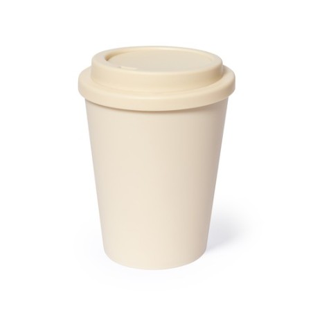 Mug Thermique Isotherme Personnalisé Manyuk Matières : polypropylène (PP) Couleurs : naturel goodies publicitaire événementiel