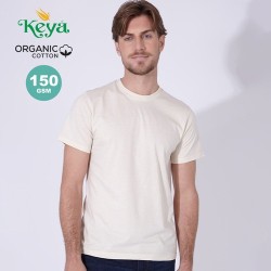 T-Shirt Éco-responsable Adulte 100% Coton Bio - Keya Personnalisé Matières : coton organique Taille textile : M Couleurs : natur 2