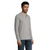 Polo Homme Personnalisable 100% Coton Éco-responsable | SOL'S Perfect 180 Taille textile : XL Couleurs : gris chiné livraison ex