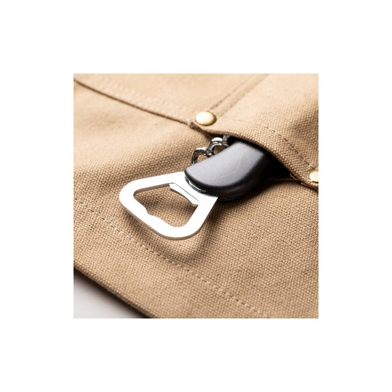 Tablier personnalisable professionnel Vurcex - Unique Matières : coton Couleurs : noir personnalisation rapide en France