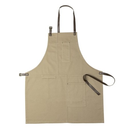 Tablier personnalisable professionnel Vurcex - Unique Matières : coton Couleurs : noir personnalisation sur mesure