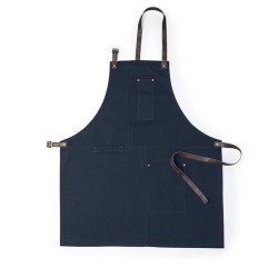 Tablier personnalisable professionnel Vurcex - Unique Matières : coton Couleurs : noir 2