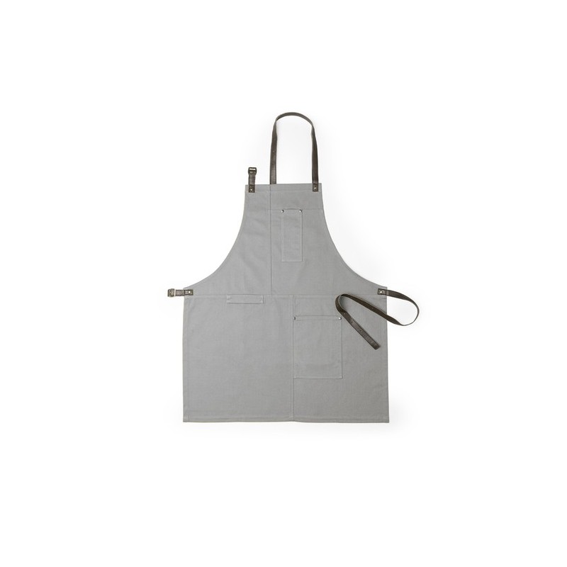 Tablier personnalisable professionnel Vurcex - Unique Matières : coton Couleurs : bleu marine livraison express 24h 48h