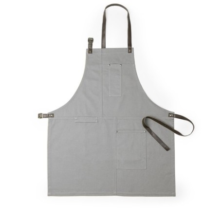 Tablier personnalisable professionnel Vurcex - Unique Matières : coton Couleurs : bleu marine livraison express 24h 48h