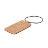 Étiquette à Bagage Éco-responsable en Liège - OVALIS Matières : liège Couleurs : beige cadeau entreprise pas cher