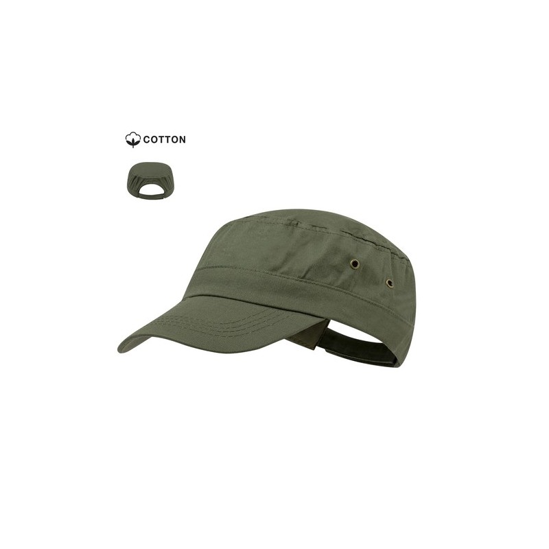 Casquette personnalisable pratique Saigon Matières : coton Couleurs : noir goodies publicitaire événementiel