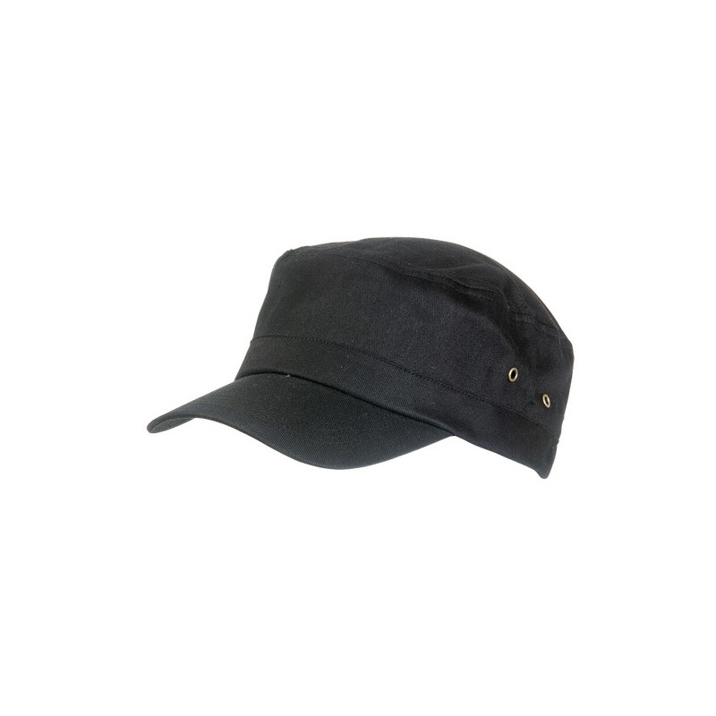 Casquette personnalisable pratique Saigon Matières : coton Couleurs : noir objet promo petit budget