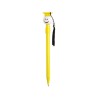 Stylo Publicitaire Personnalisé Gradox Couleurs : jaune impression haute définition