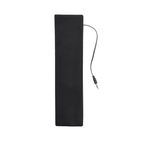 Écouteurs personnalisés audio confortables élégants pas cher Markiz Matières : polaire Couleurs : noir