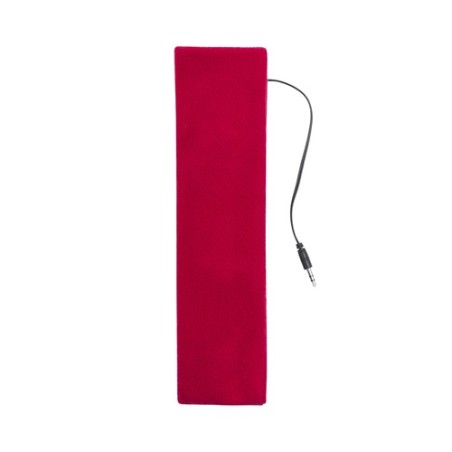 Écouteurs personnalisés audio confortables élégants pas cher Markiz Matières : polaire Couleurs : bleu impression haute définiti